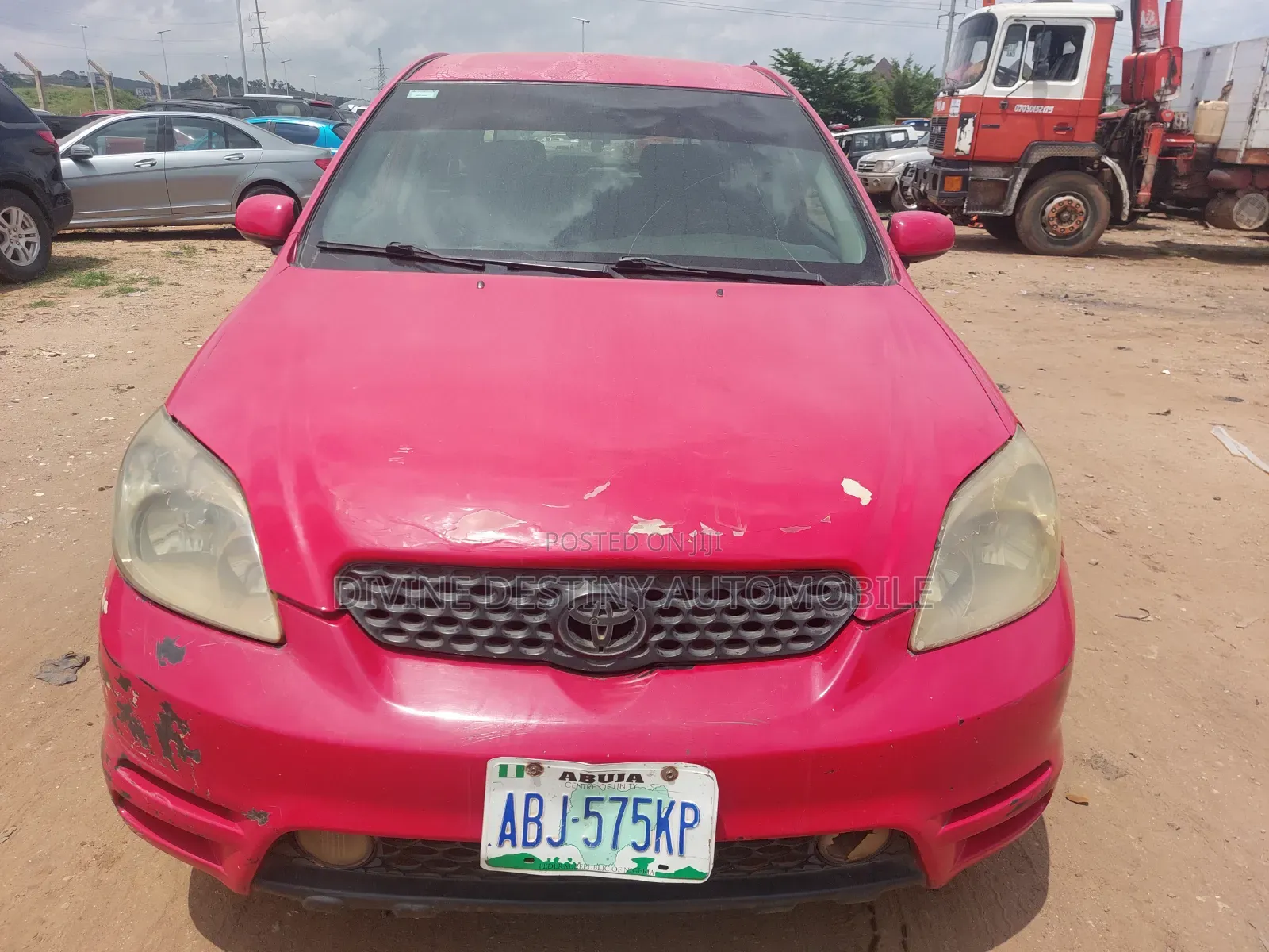 Toyota Matrix 2003 Red