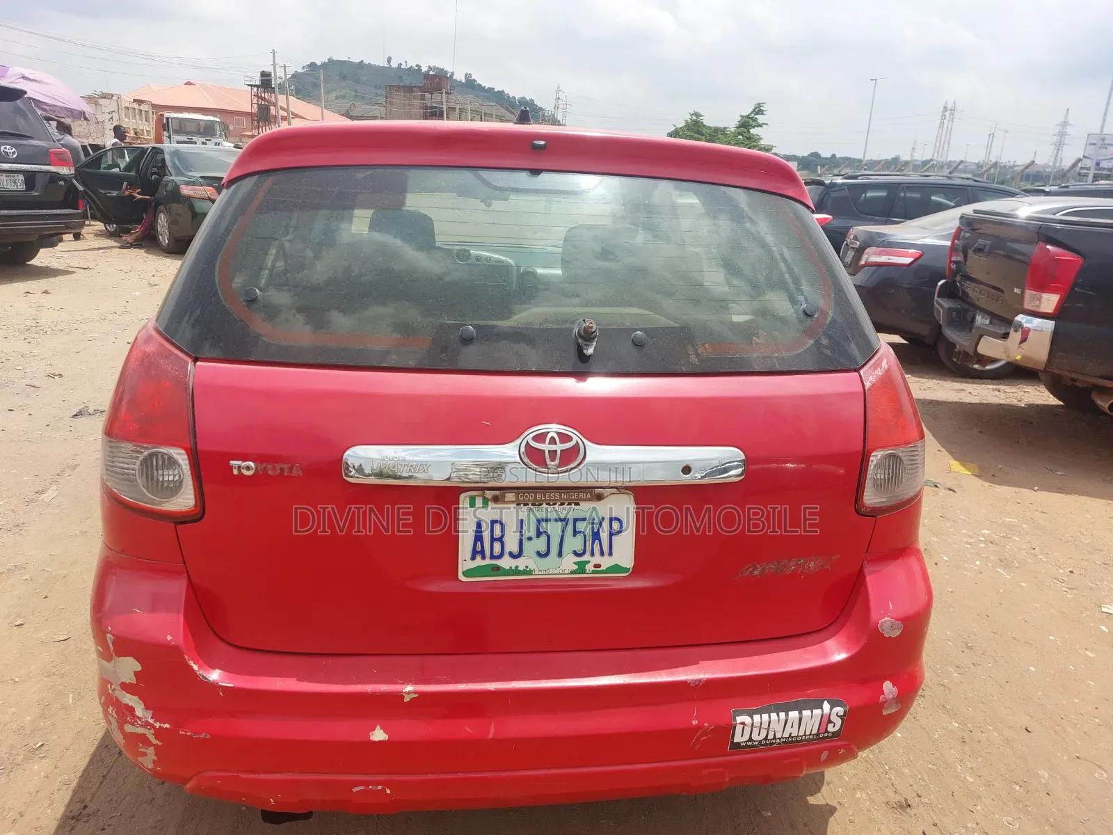 Toyota Matrix 2003 Red