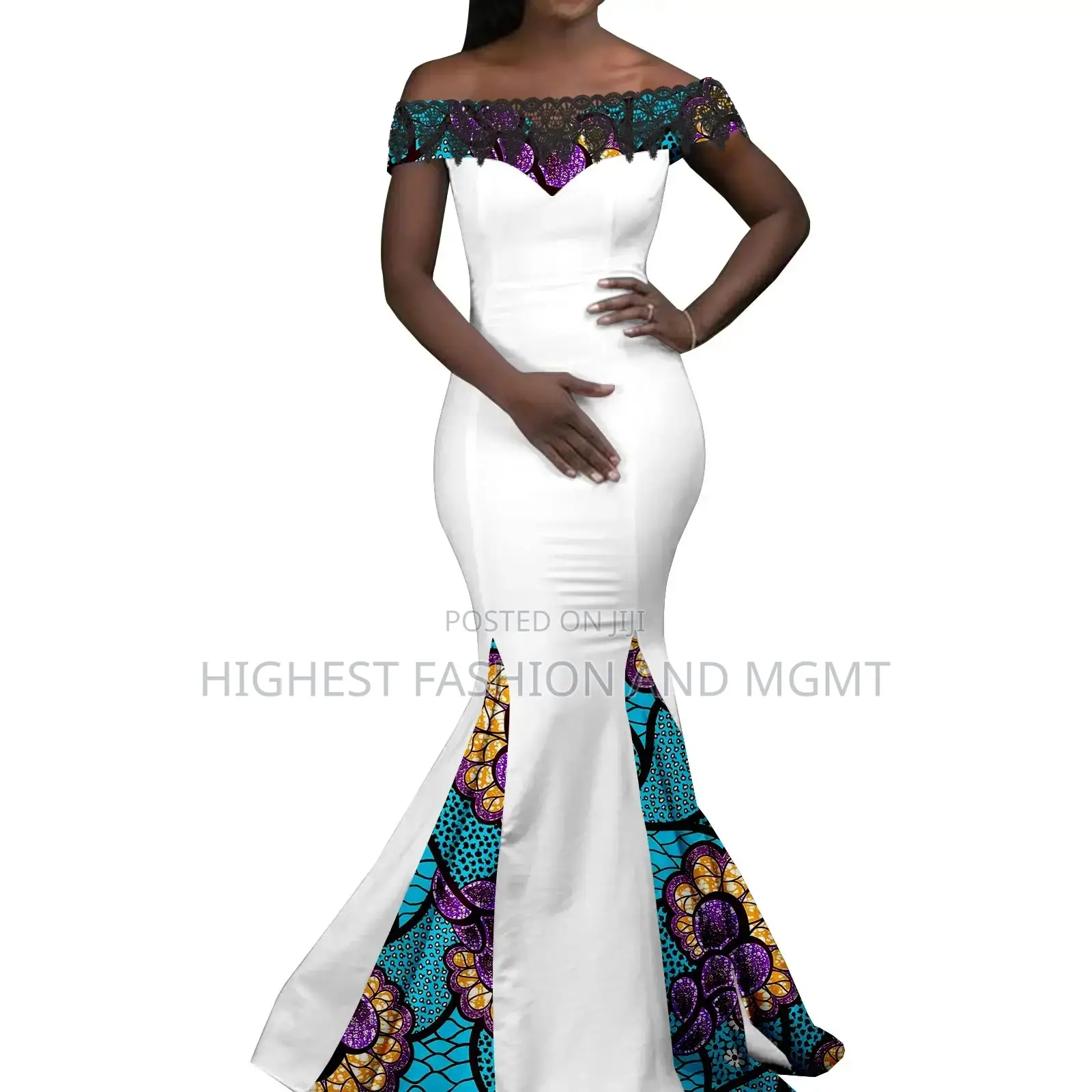Ankara Mermaid Dress
