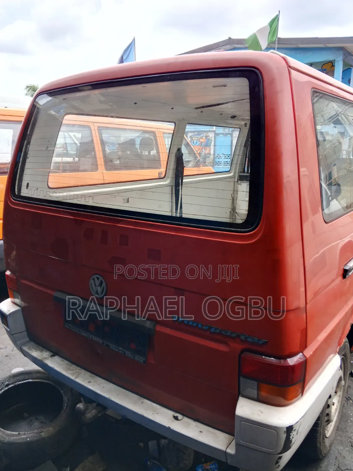 Volkswagen Transporter 2002 Red