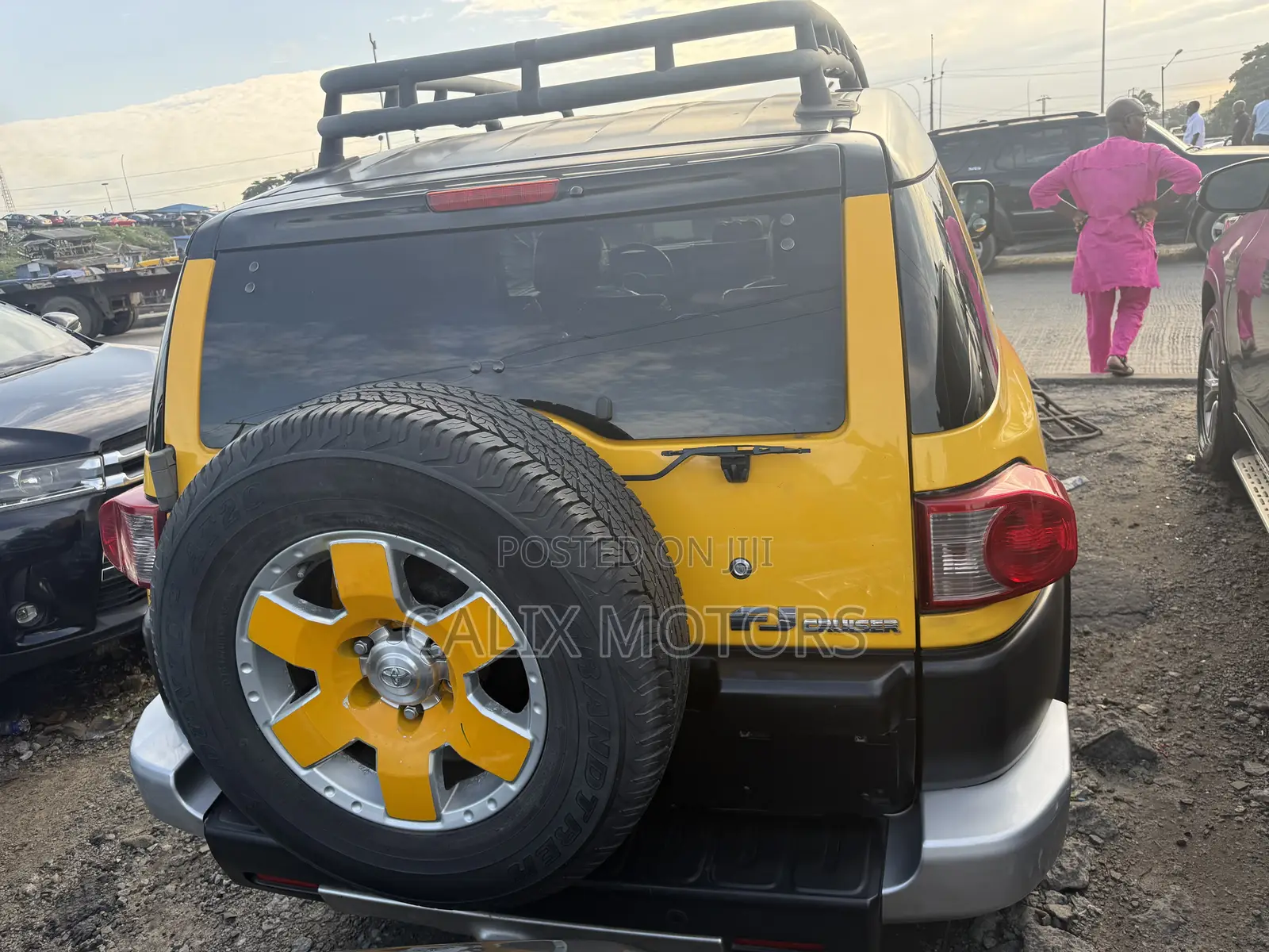 Toyota FJ Cruiser 2008 Yellow