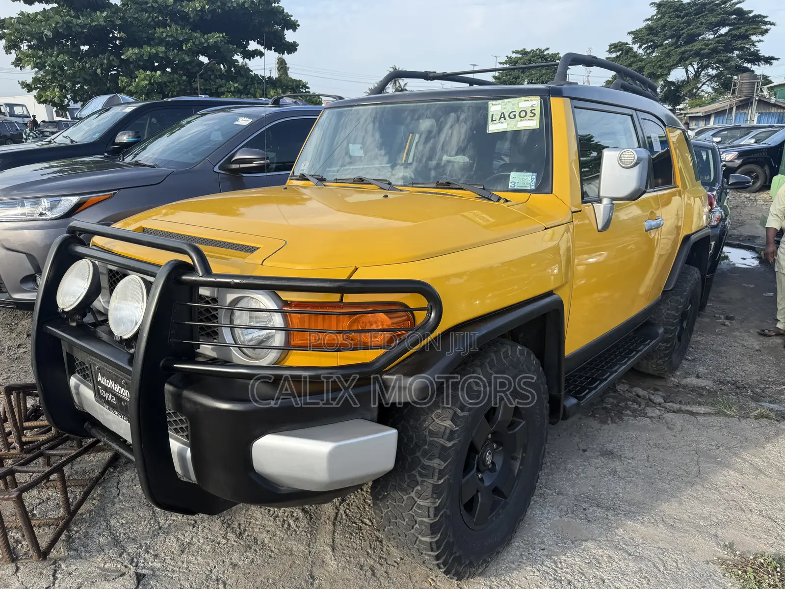 Toyota FJ Cruiser 2008 Yellow