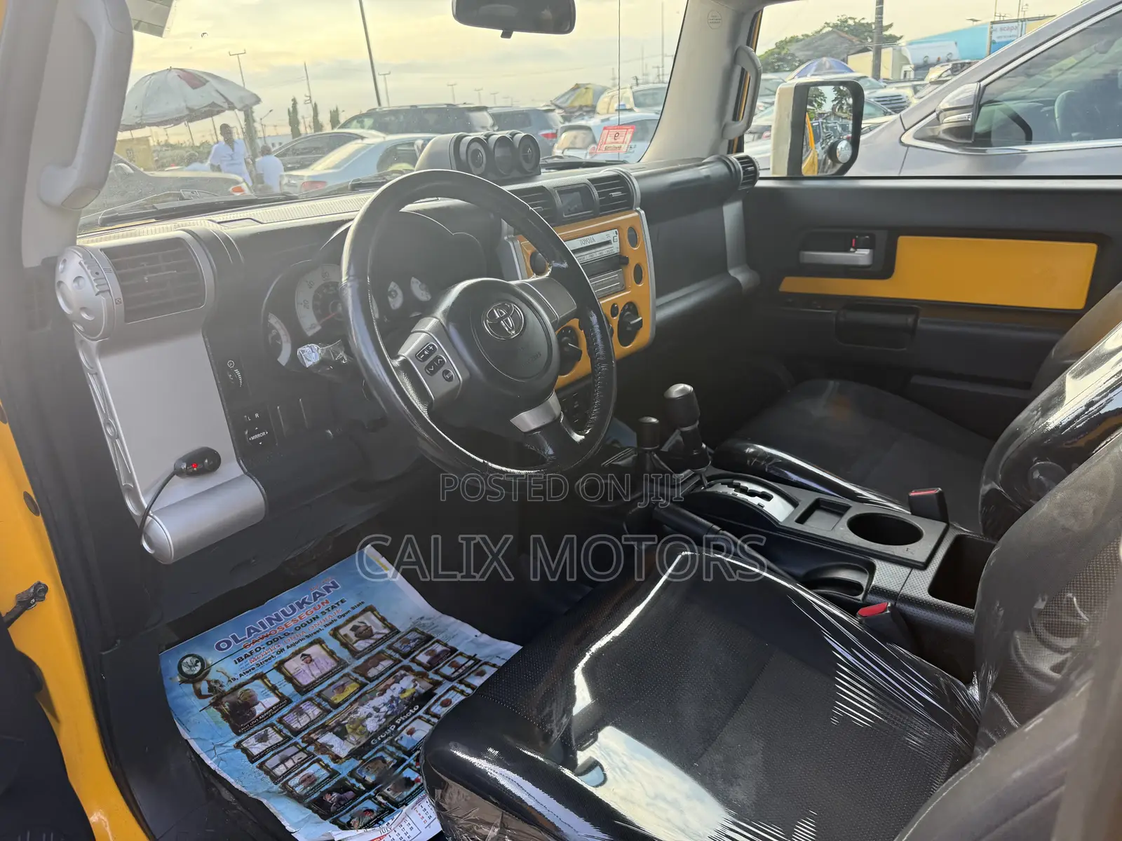 Toyota FJ Cruiser 2008 Yellow