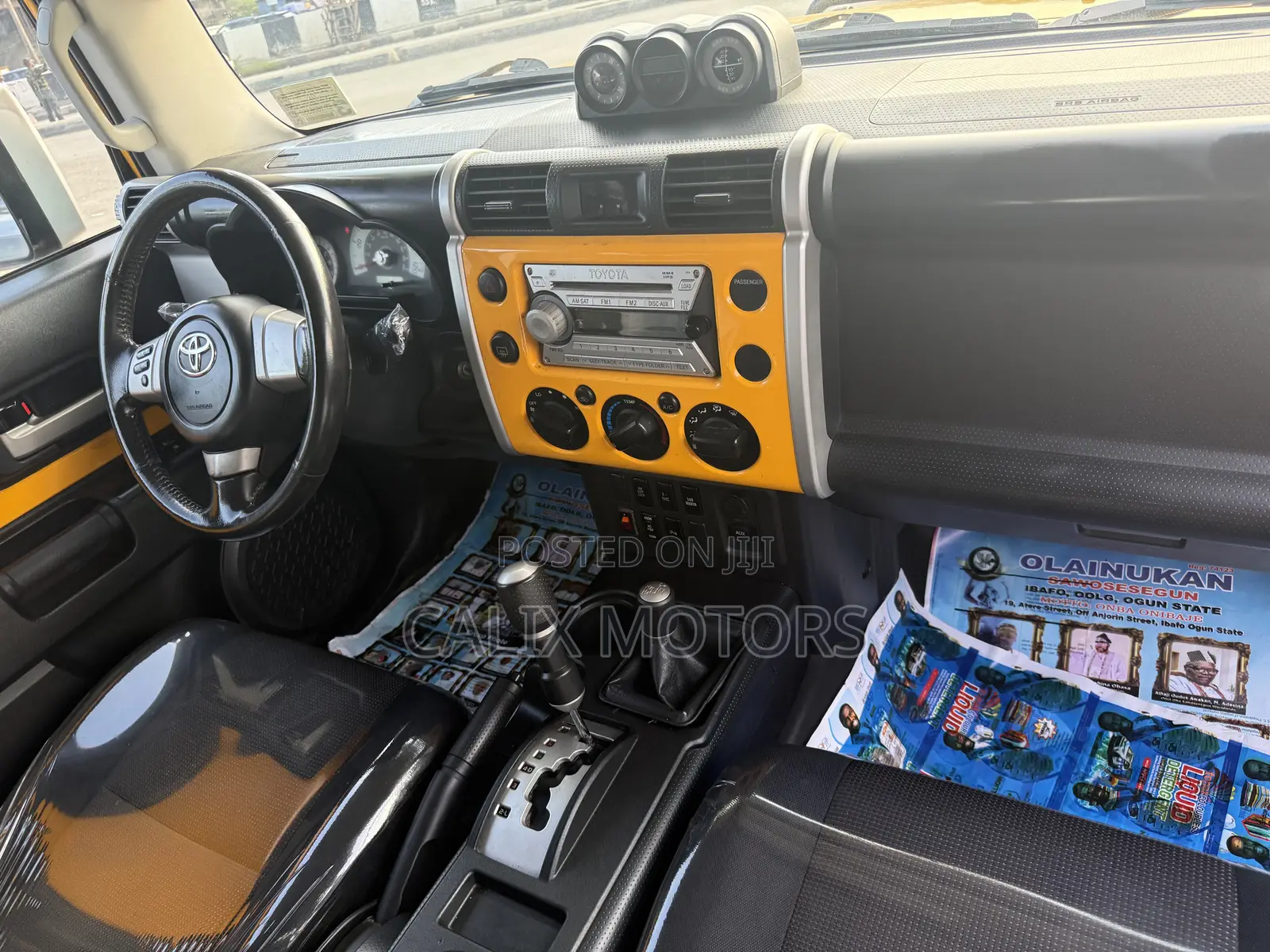 Toyota FJ Cruiser 2008 Yellow
