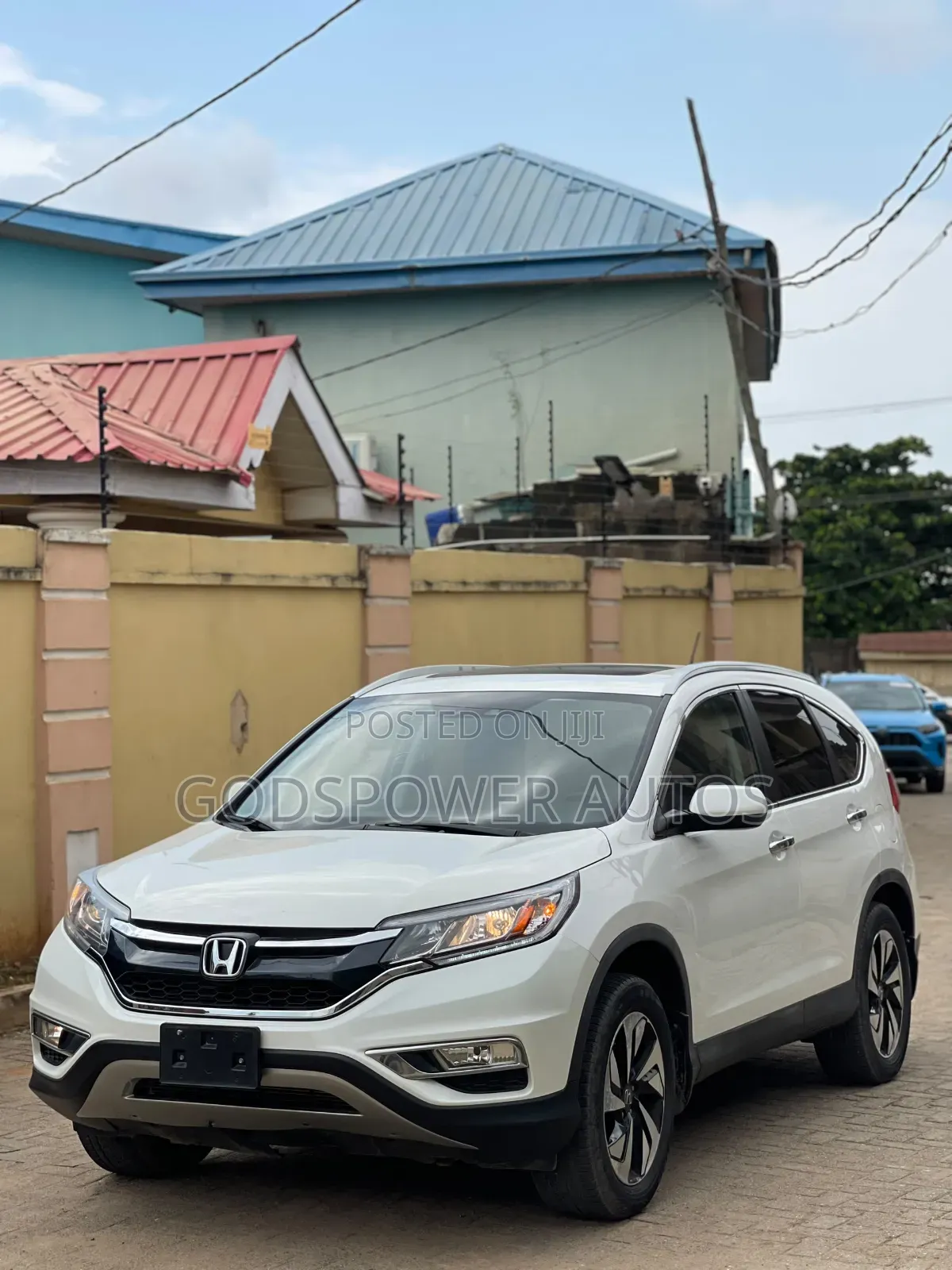 Honda CR-V Touring 4dr SUV AWD (2.4L 4cyl CVT) 2016 White