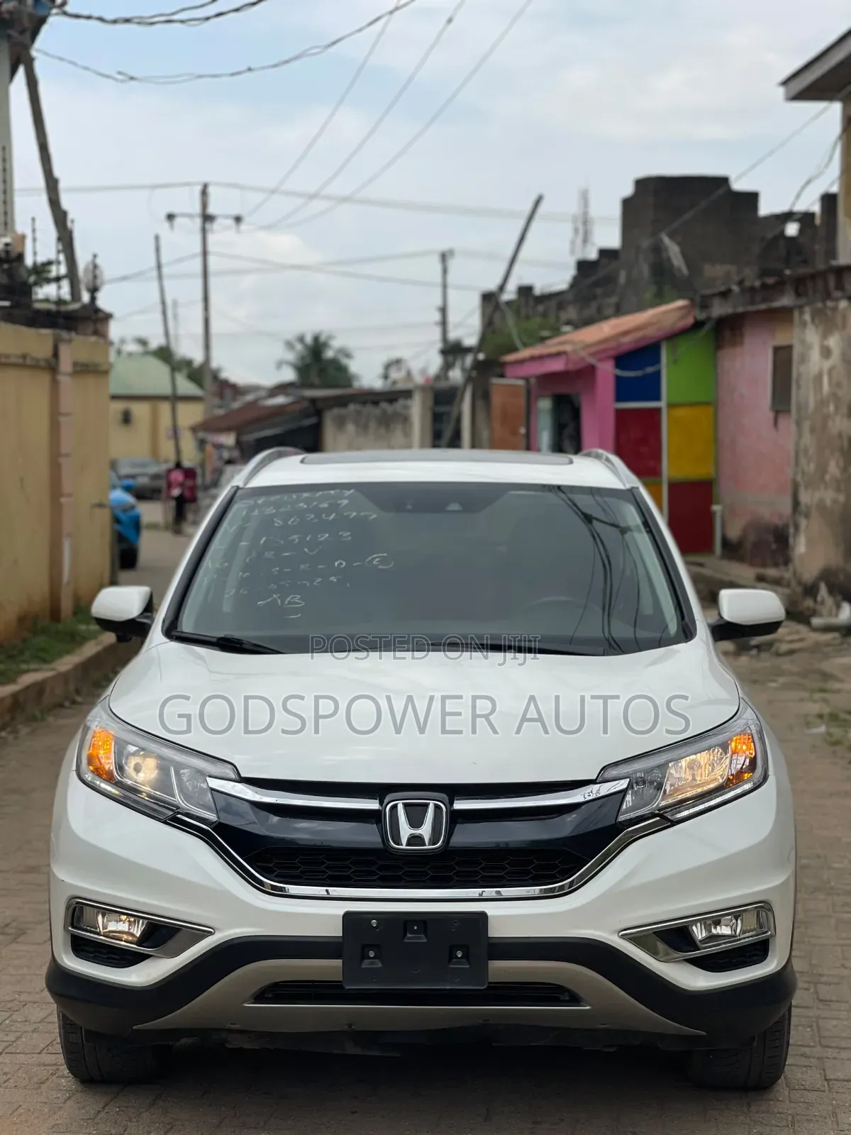 Honda CR-V Touring 4dr SUV AWD (2.4L 4cyl CVT) 2016 White