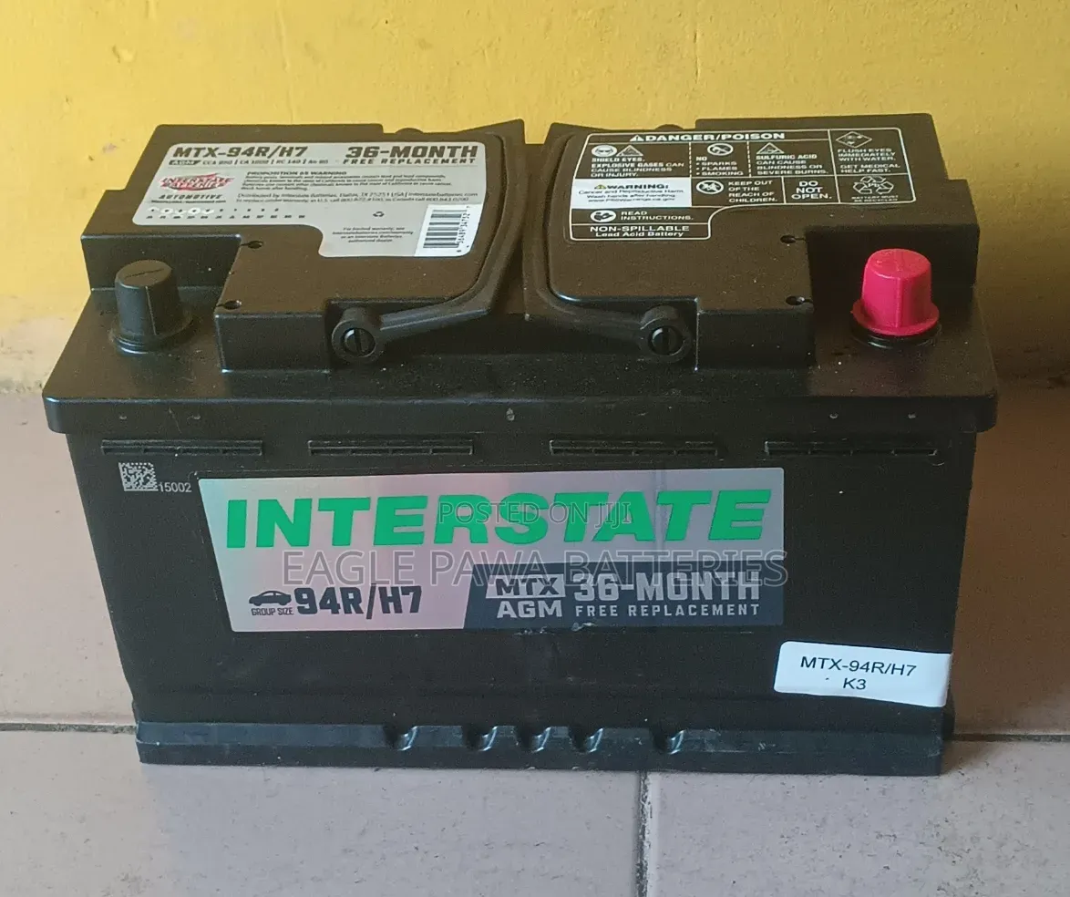 Interstate Agm H7 Battery