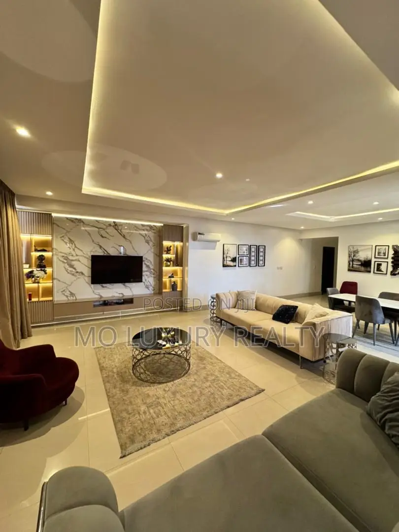 Furnished 3bdrm Apartment in Banana Island for rent