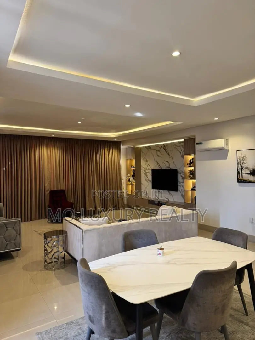 Furnished 3bdrm Apartment in Banana Island for rent