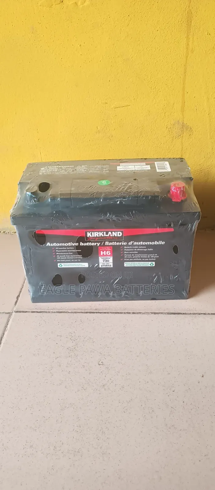 Kirkland Battery 75ah