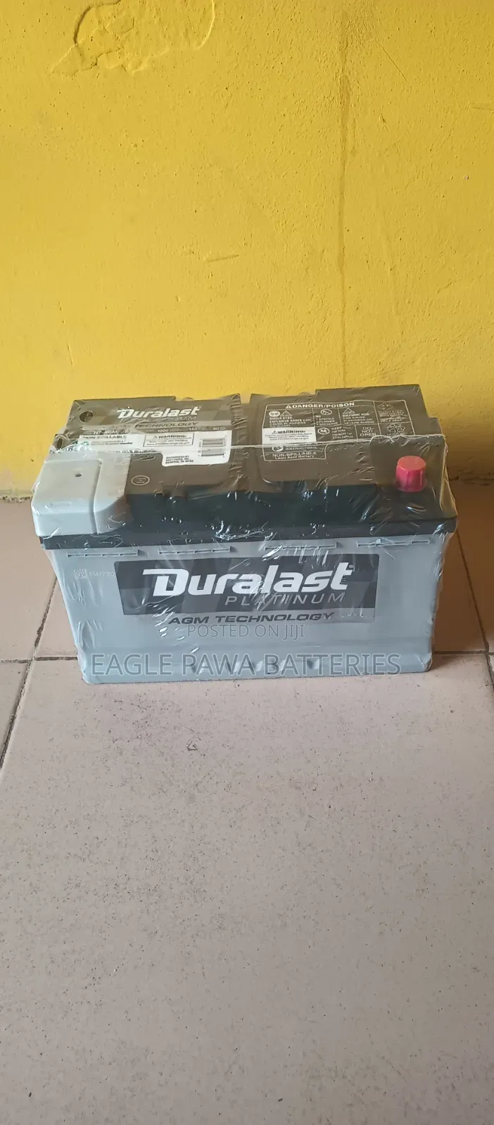 Duralast H7 Agm Battery From Usa