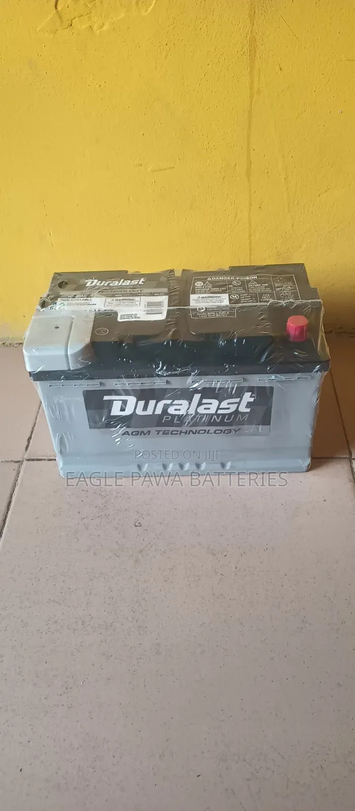 Duralast H7 Agm Battery From Usa