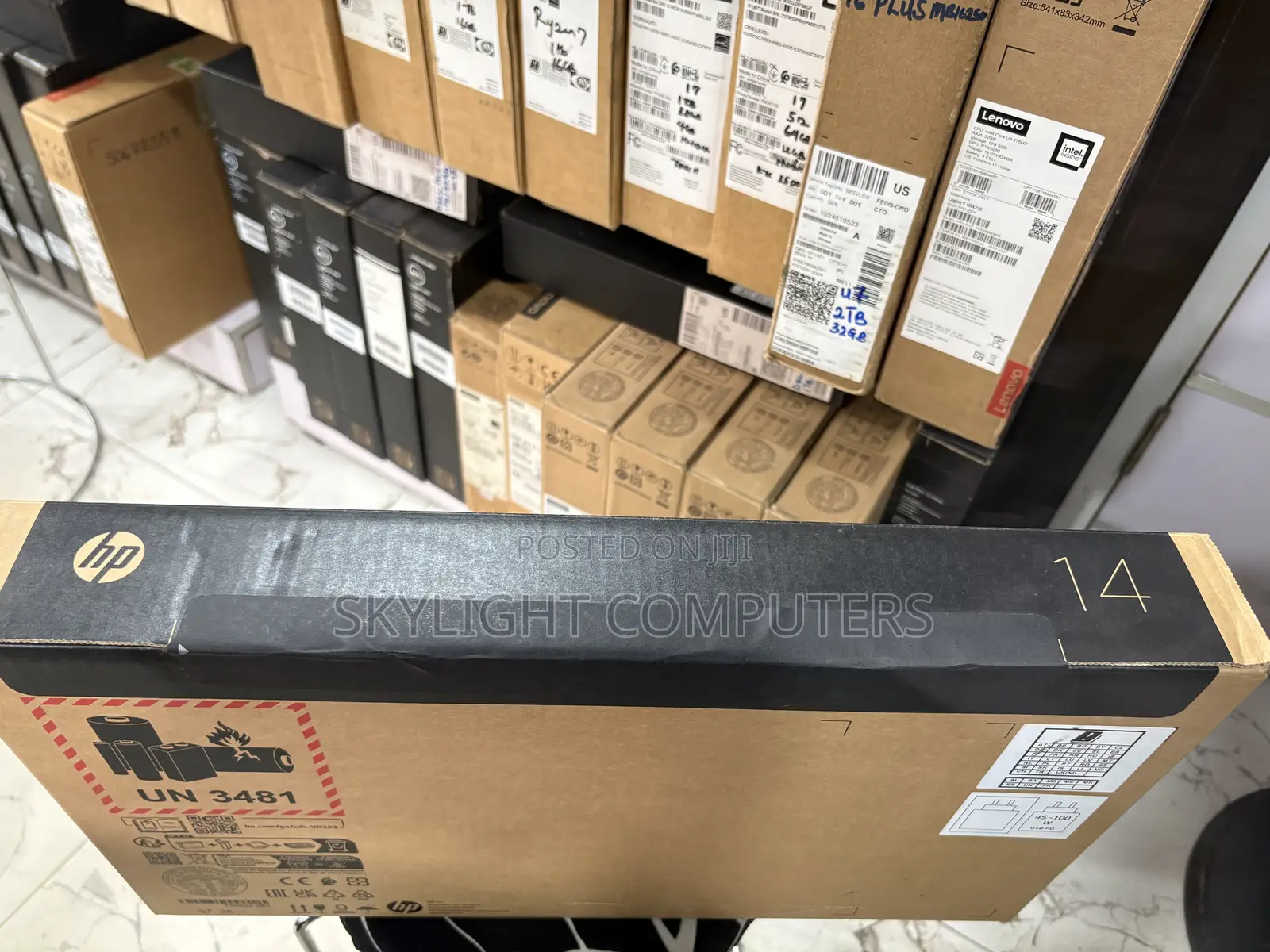 New Laptop HP 16GB Intel Core Ultra 7 SSD 512GB