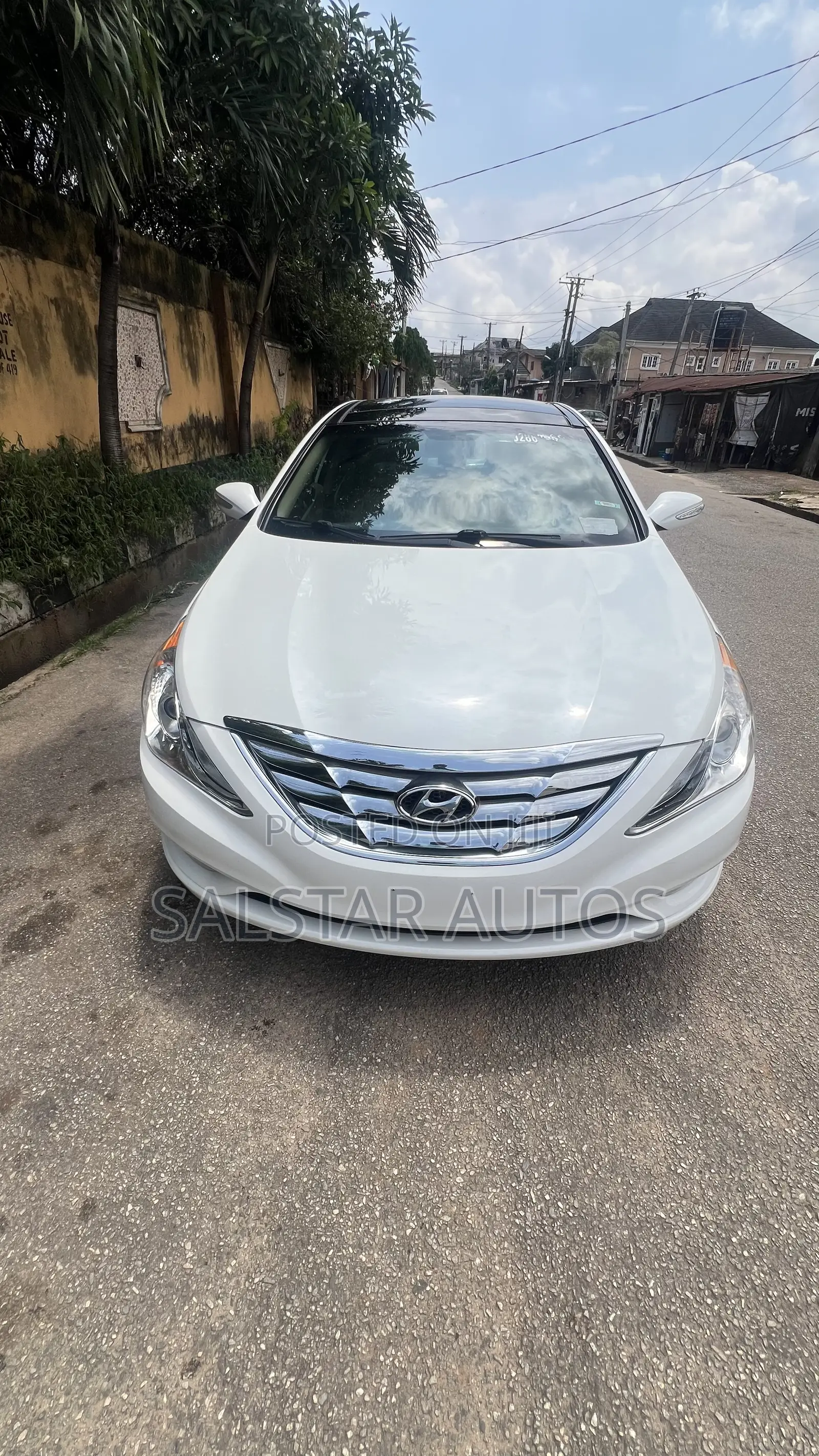 Hyundai Sonata Limited 2.0T Sedan (2.0L 4cyl 6A) 2013 White