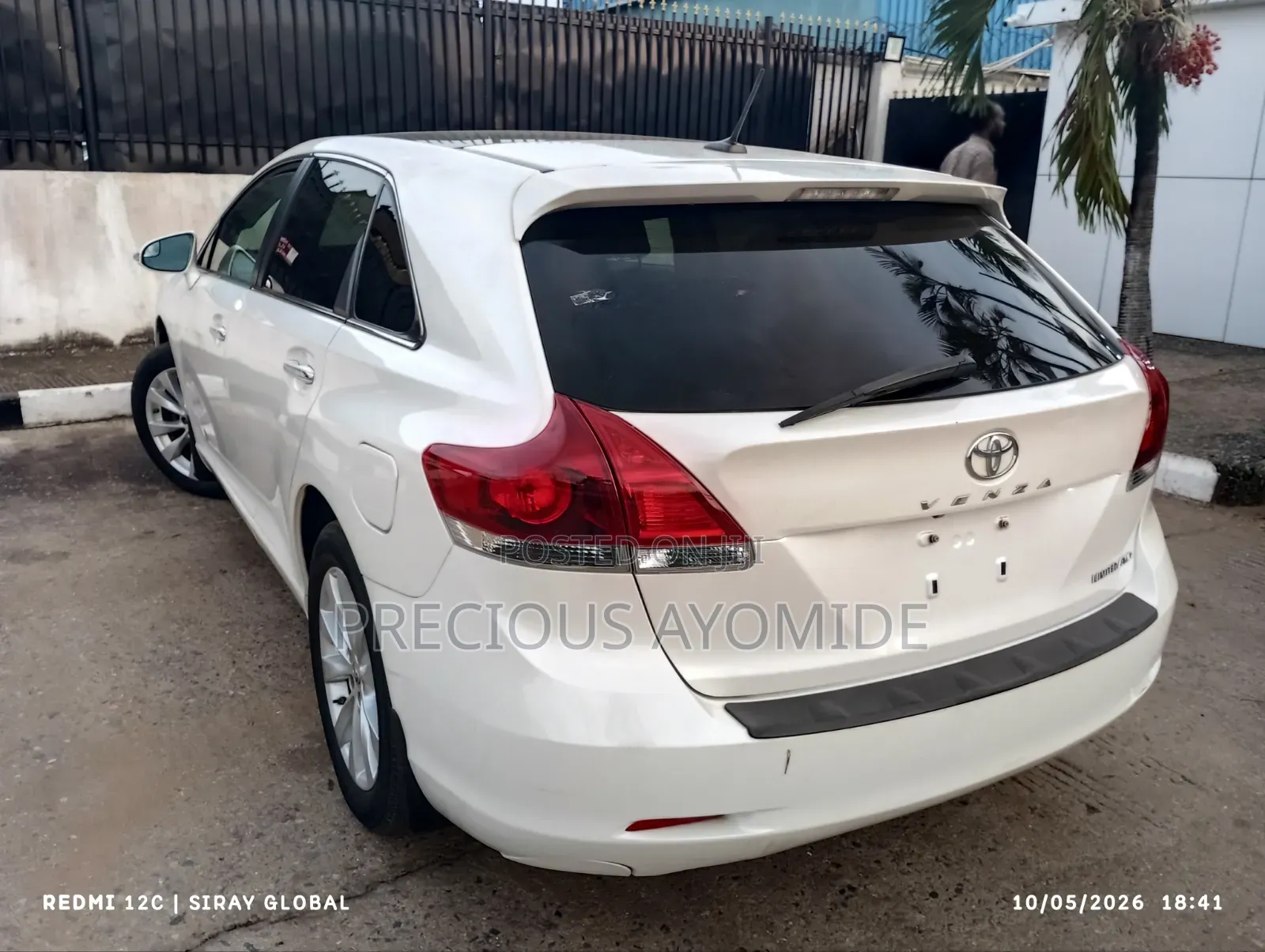Toyota Venza Limited 2014 White