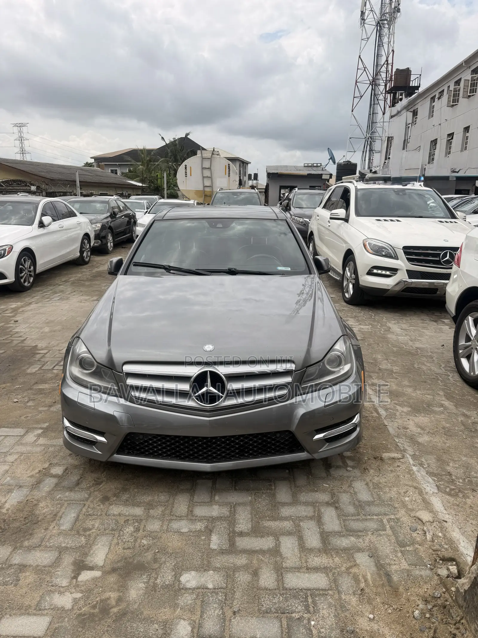 Mercedes-Benz C350 C 350 4MATIC AWD 2013 Gray