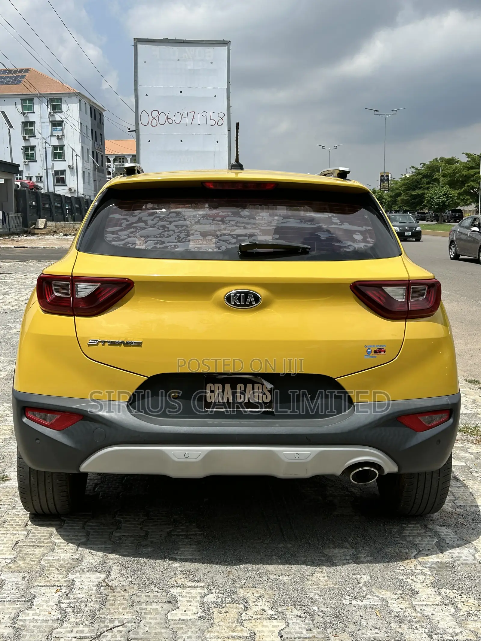 Kia Stonic 1.6 Diesel FWD 2018 Yellow