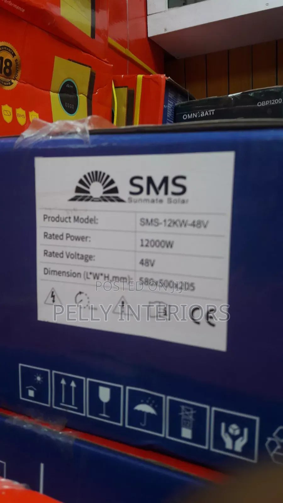 SMS 12kva 48volts Hybrid Inverter