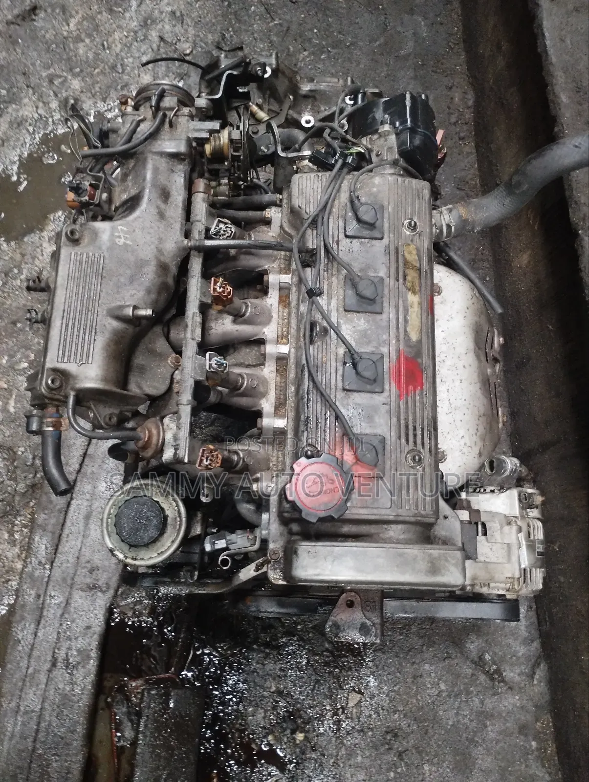 Complete Engine for Toyota Corolla Carina E 4, Fe 1.6liter 16 Valve
