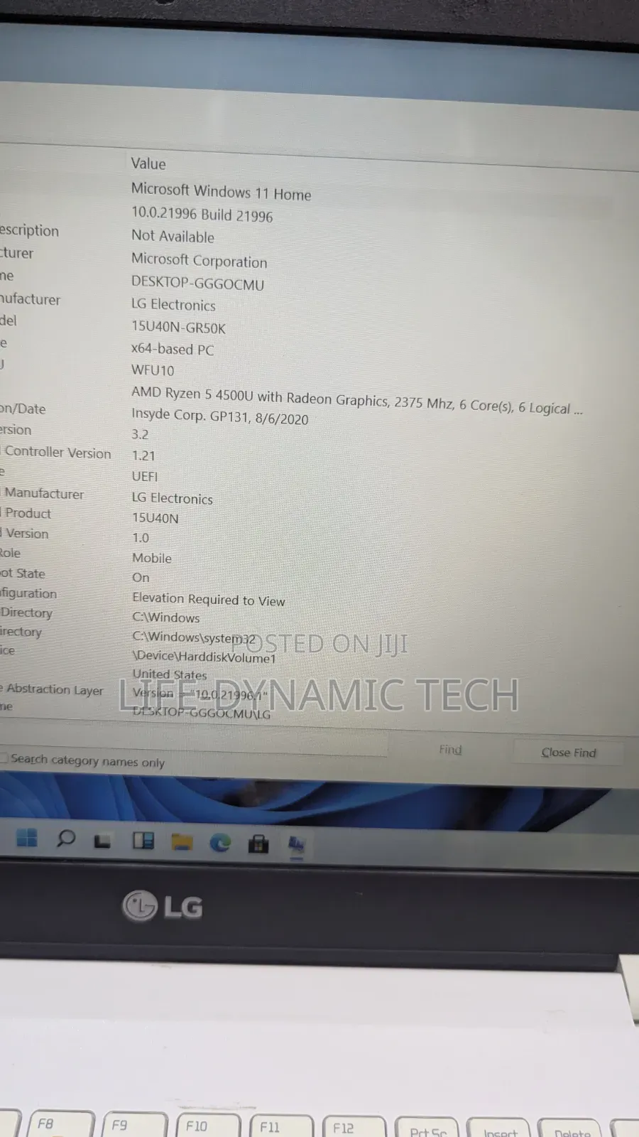 Laptop LG Gram 15.6 8GB AMD Ryzen 5 SSD 256GB