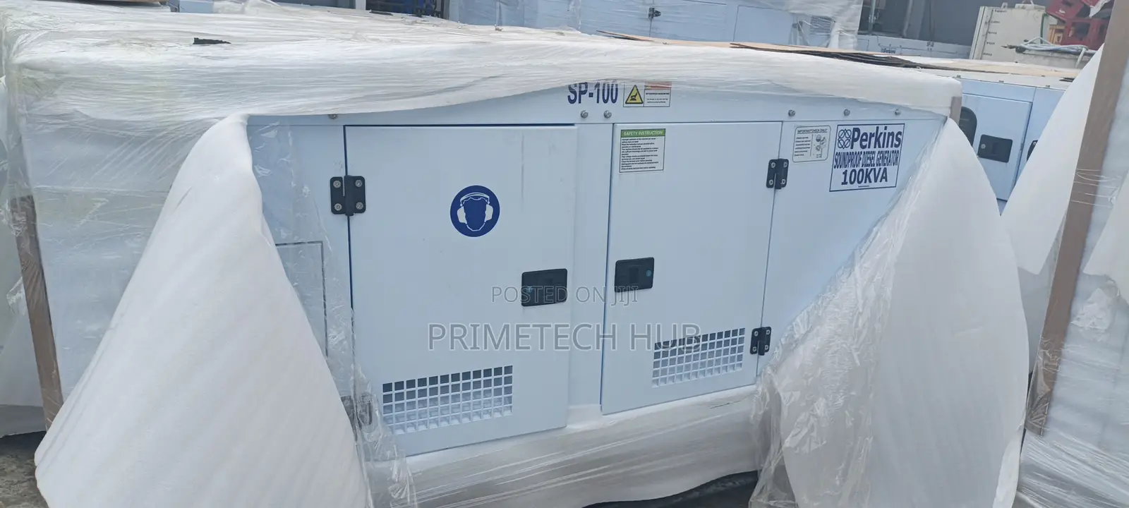 100% Copper Perkins 100kva Generator