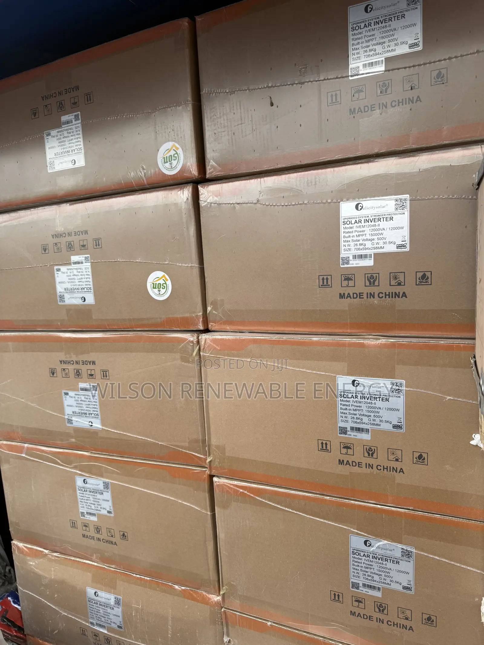 Felicity 12kva 48v Hybrid Inverter (Ivem)