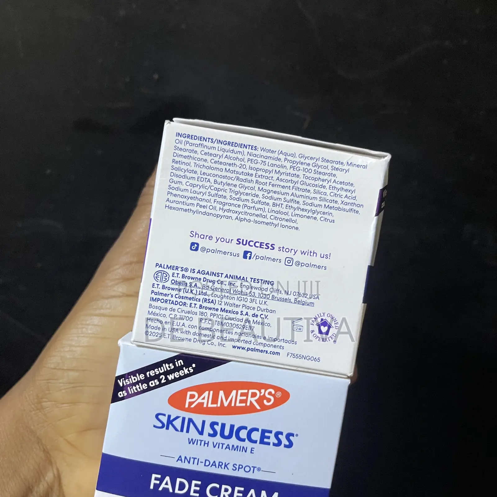 Skin Success Anti-Dark Spot Fade Cream (Oily Skin Formula)