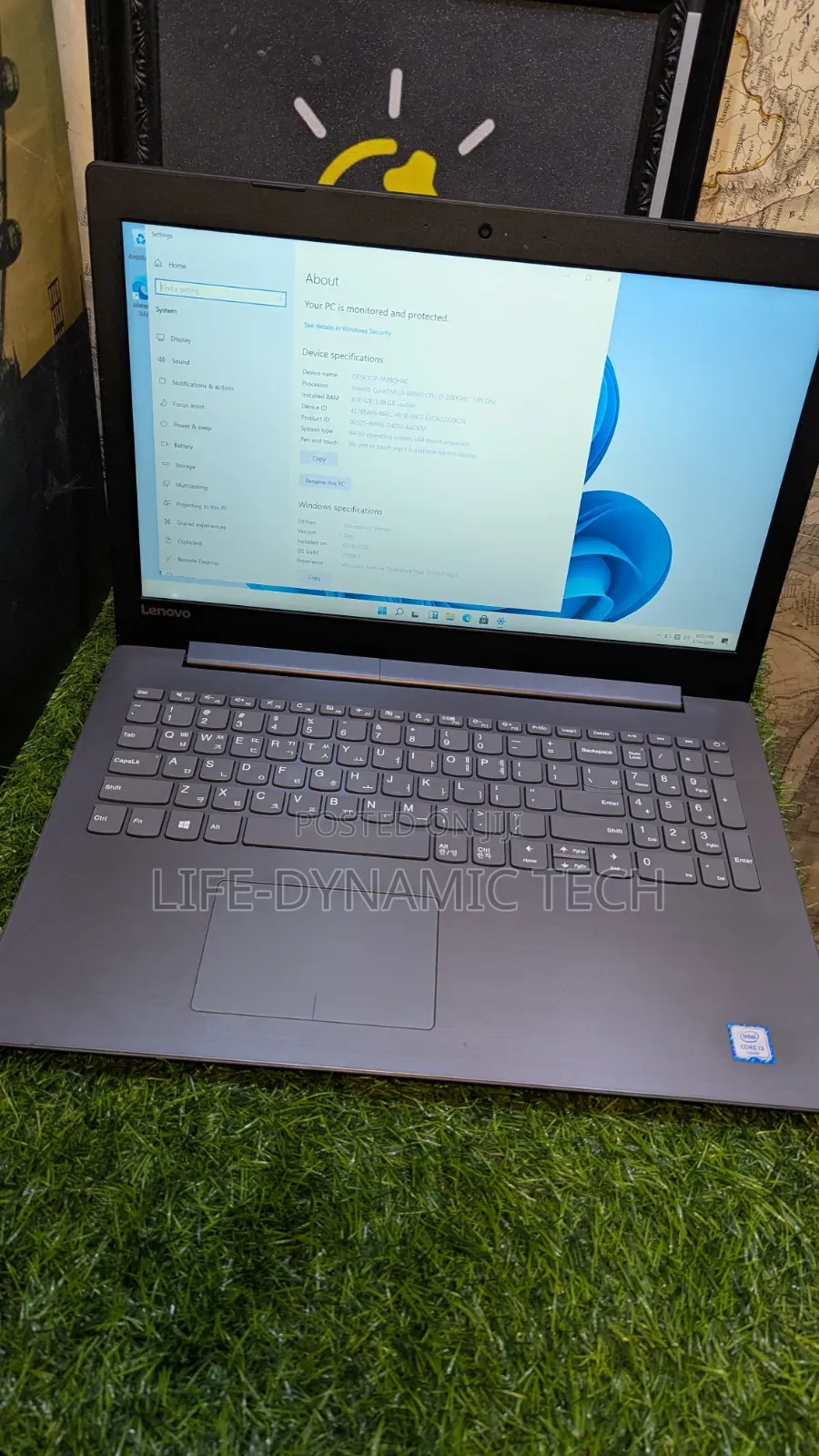 Laptop Lenovo IdeaPad 320 4GB Intel Core i3 SSD 128GB