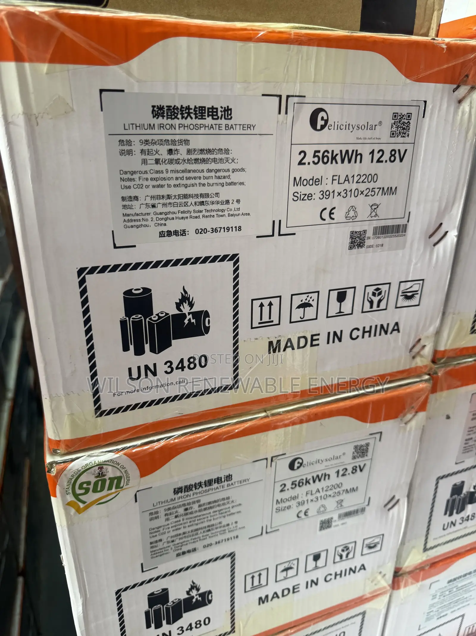 2.5kwh 12v Felicity Lithium Battery (Fla12200)