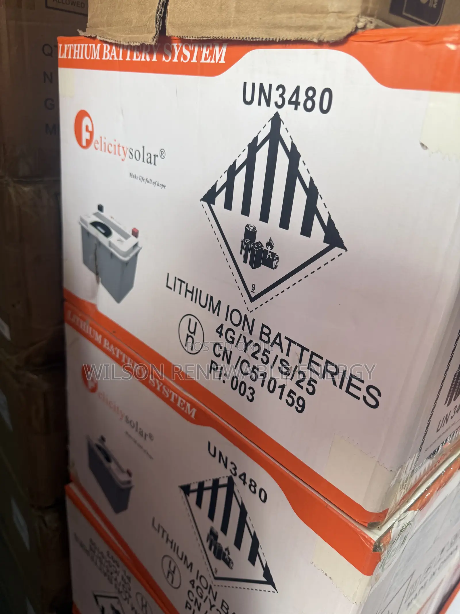 2.5kwh 12v Felicity Lithium Battery (Fla12200)