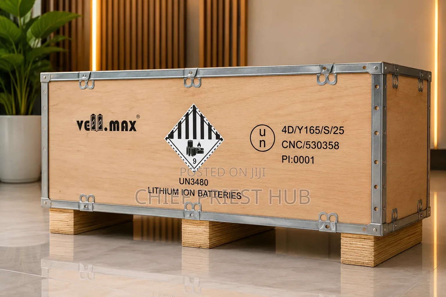 Vell Max Lithium Iron Battery 15kwa 12v