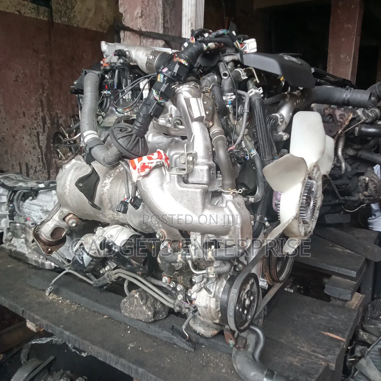 Direct Tokunbo Engine for Toyota Hilux 2gd Working Perfectly 2015