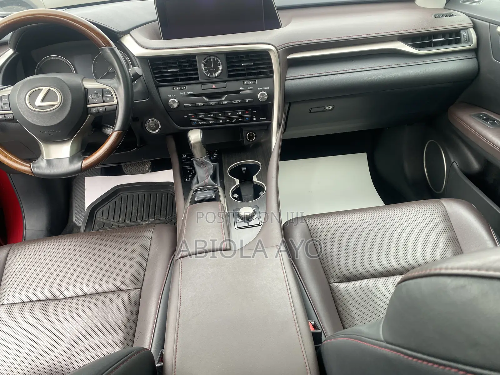 Lexus RX 2016 Red