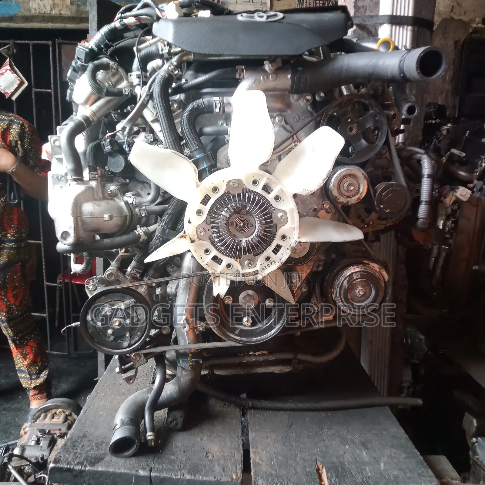 Direct Tokunbo Engine for Toyota Hilux 2gd Working Perfectly 2015