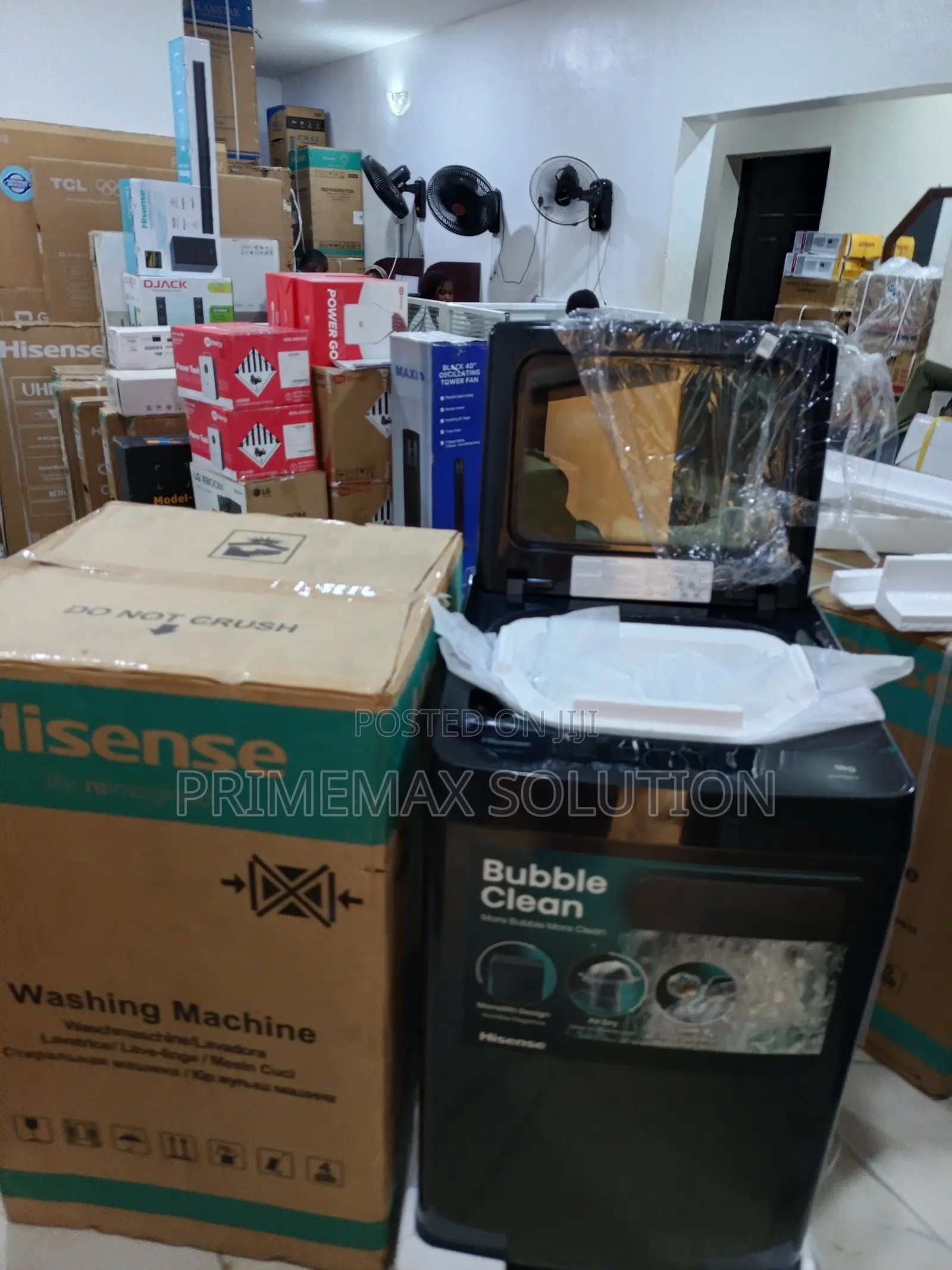 9kg of Pure Cleaning Power – Hisense Automatic Washer
