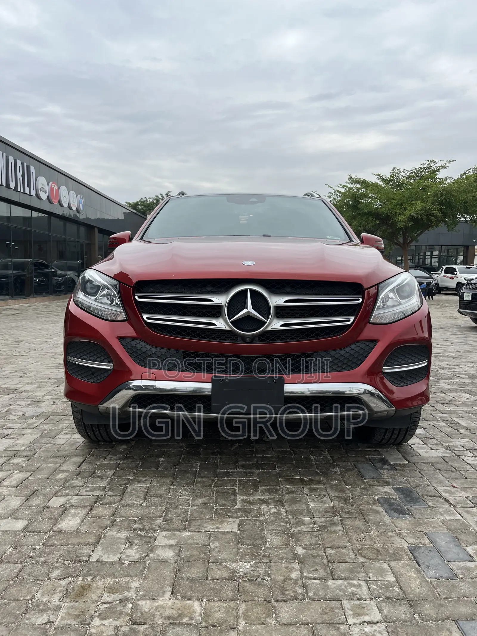 Mercedes-Benz GLE-Class GLE 350d 4MATIC 2016 Red