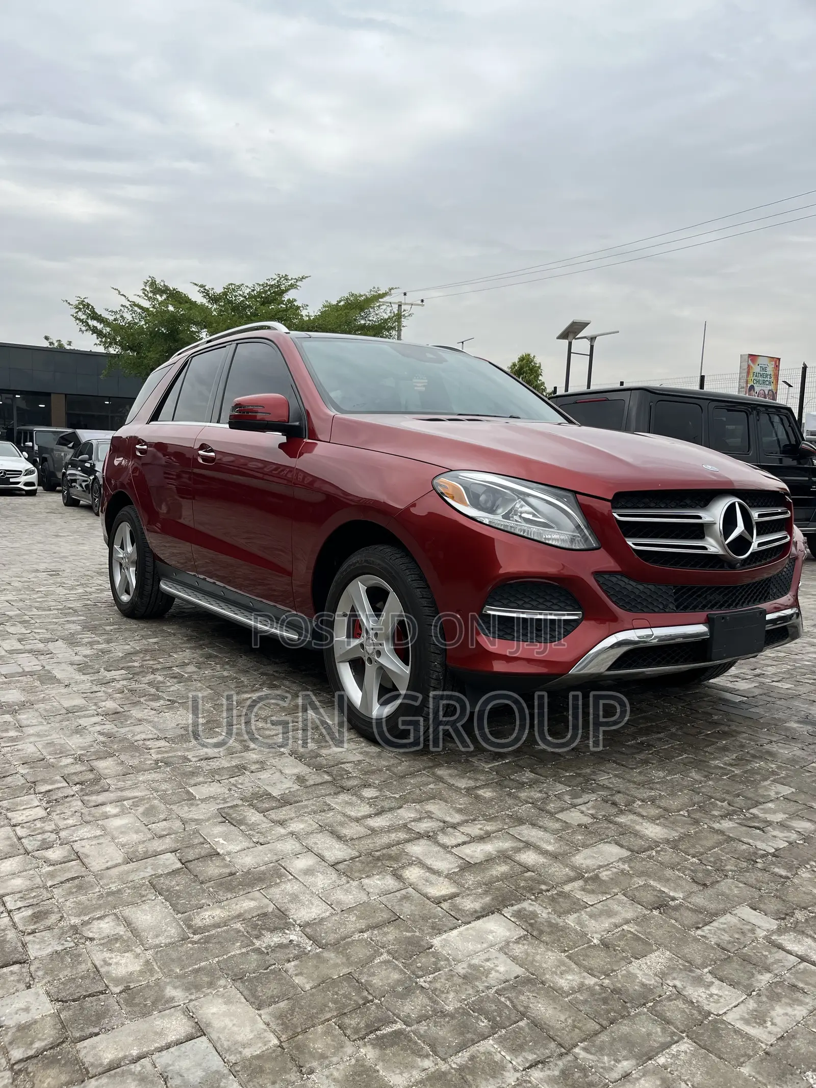 Mercedes-Benz GLE-Class GLE 350d 4MATIC 2016 Red