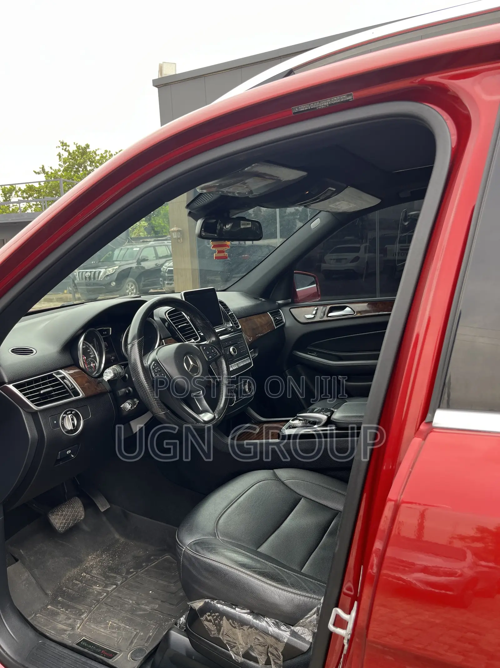Mercedes-Benz GLE-Class GLE 350d 4MATIC 2016 Red