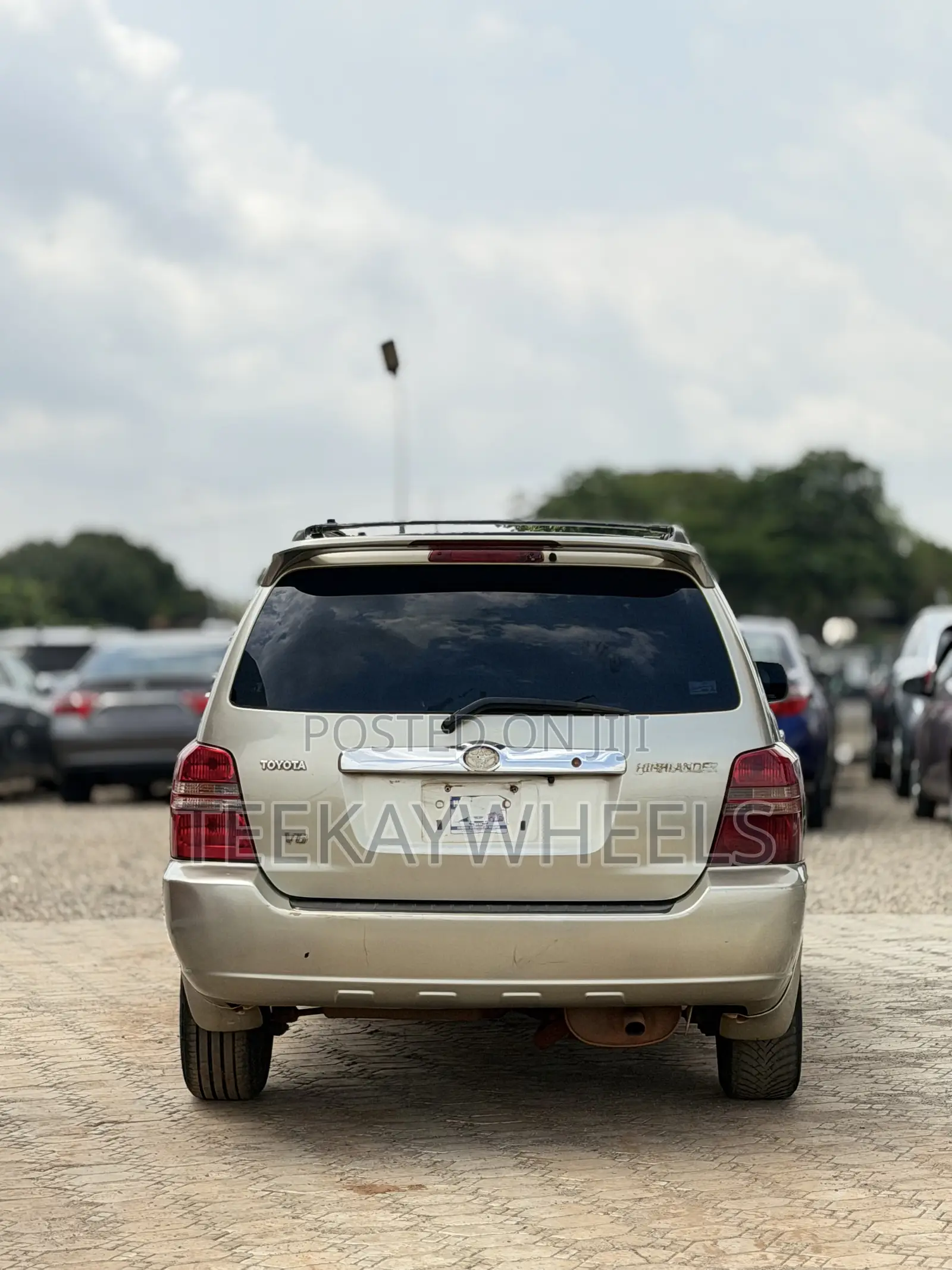 Toyota Highlander Limited V6 4x4 2004 Gold