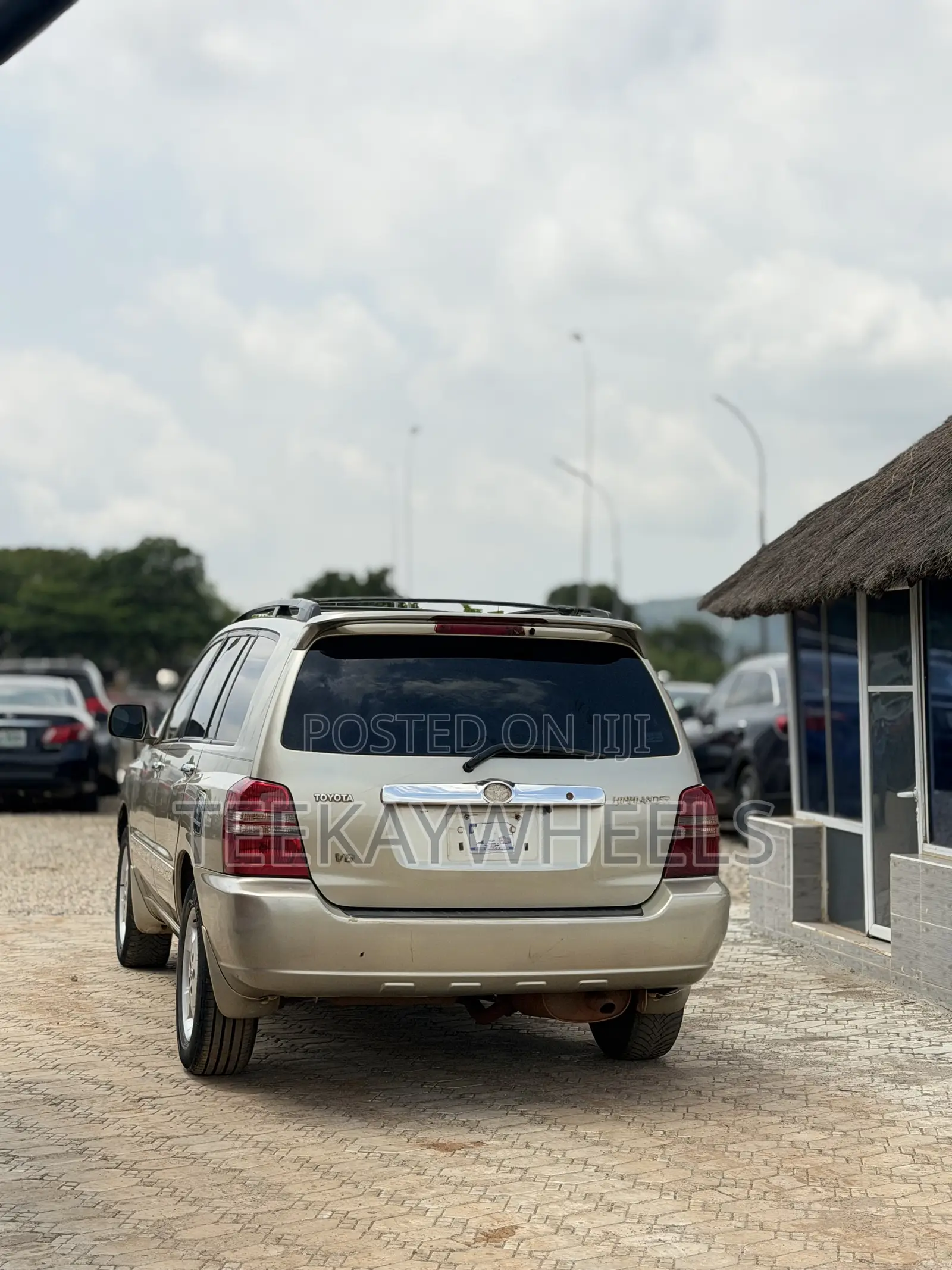 Toyota Highlander Limited V6 4x4 2004 Gold