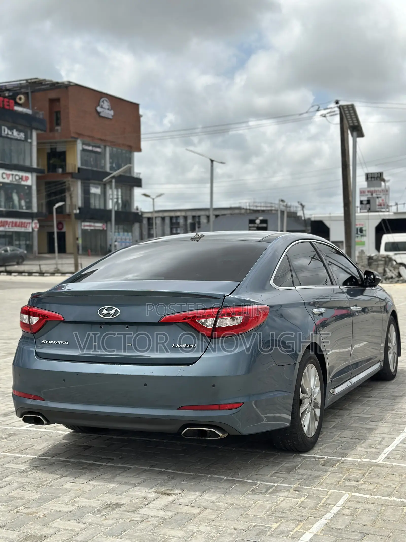 Hyundai Sonata Limited 4dr Sedan (2.4L 4cyl 6A) 2015 Blue