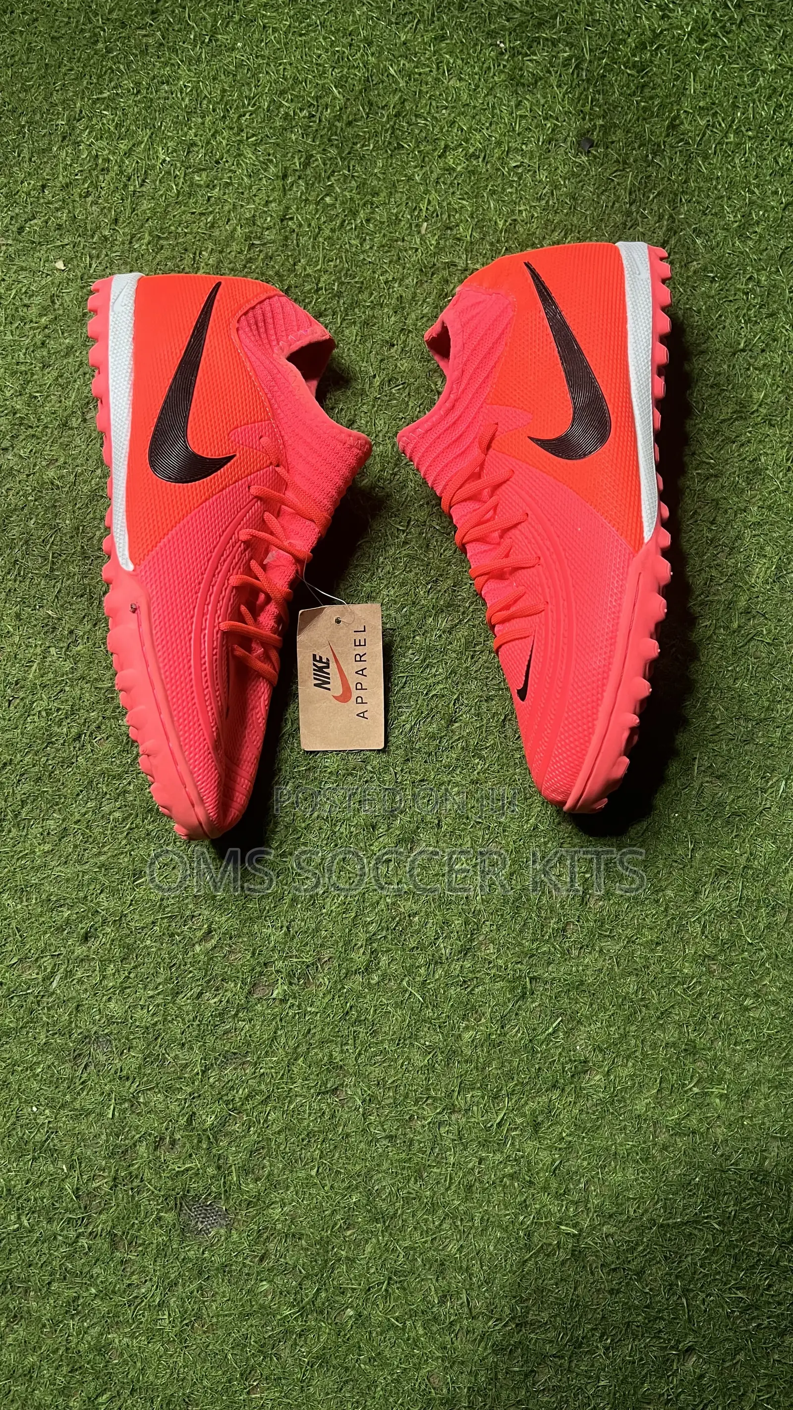 Nike Phantom Gx Astroturf Canvas Boot (Pink)(44)