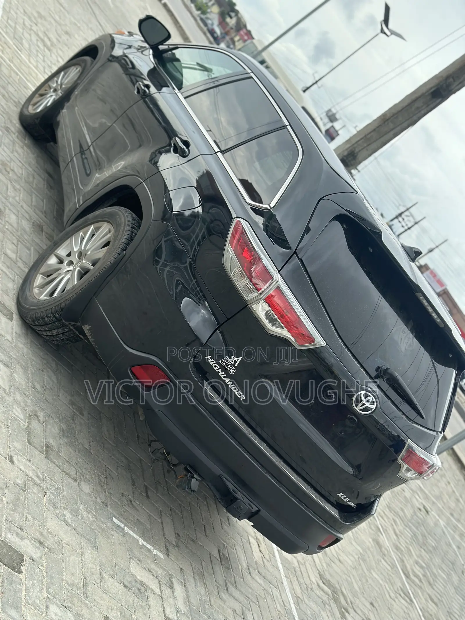 Toyota Highlander XLE 4dr SUV AWD (3.5L 6cyl 6A) 2015 Black