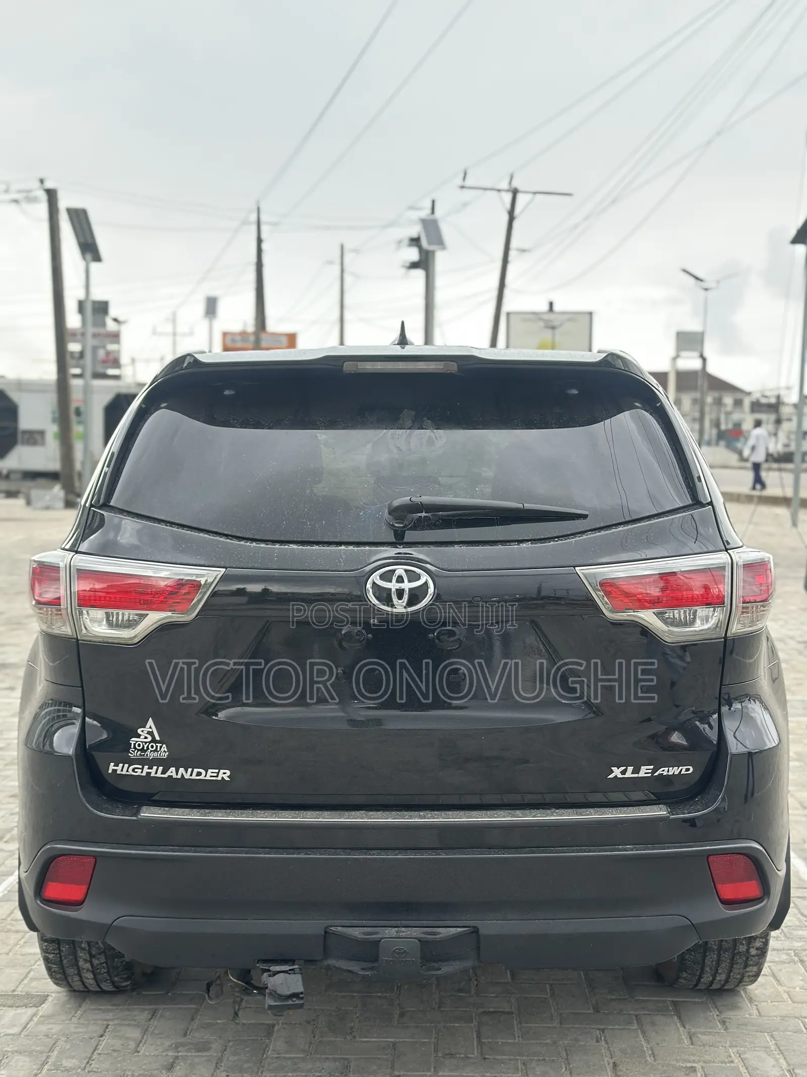 Toyota Highlander XLE 4dr SUV AWD (3.5L 6cyl 6A) 2015 Black