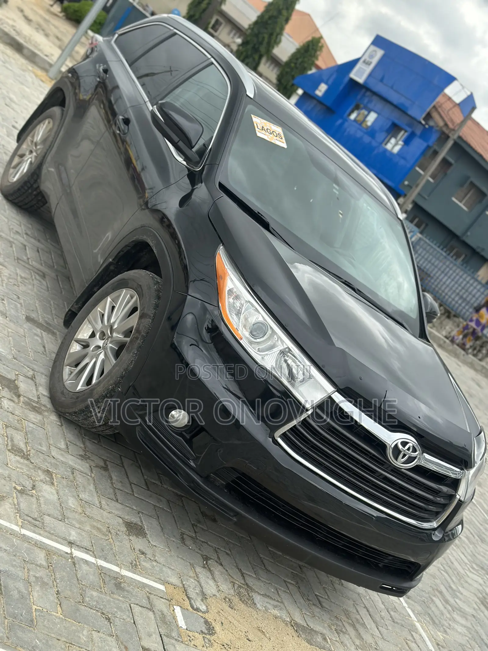 Toyota Highlander XLE 4dr SUV AWD (3.5L 6cyl 6A) 2015 Black