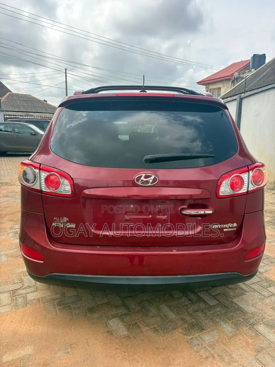 Hyundai Santa Fe Limited 4dr SUV (3.3L 6cyl 6A) 2015 Red