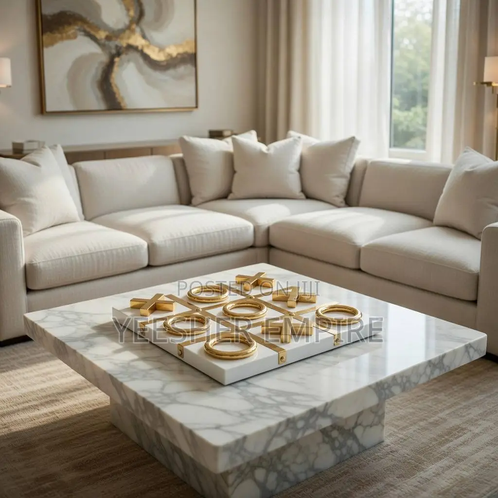 Flat X and O Game Decor for Table