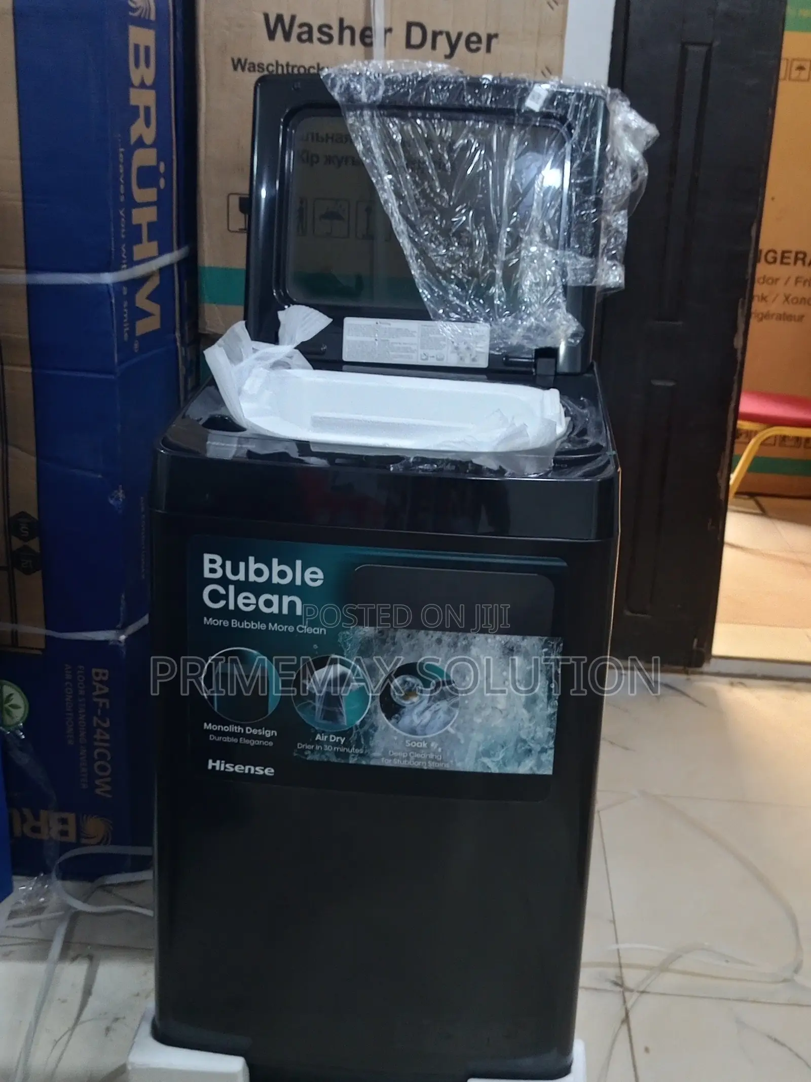 Hisense 9kg Top-Load: Energy Efficient Super Quiet