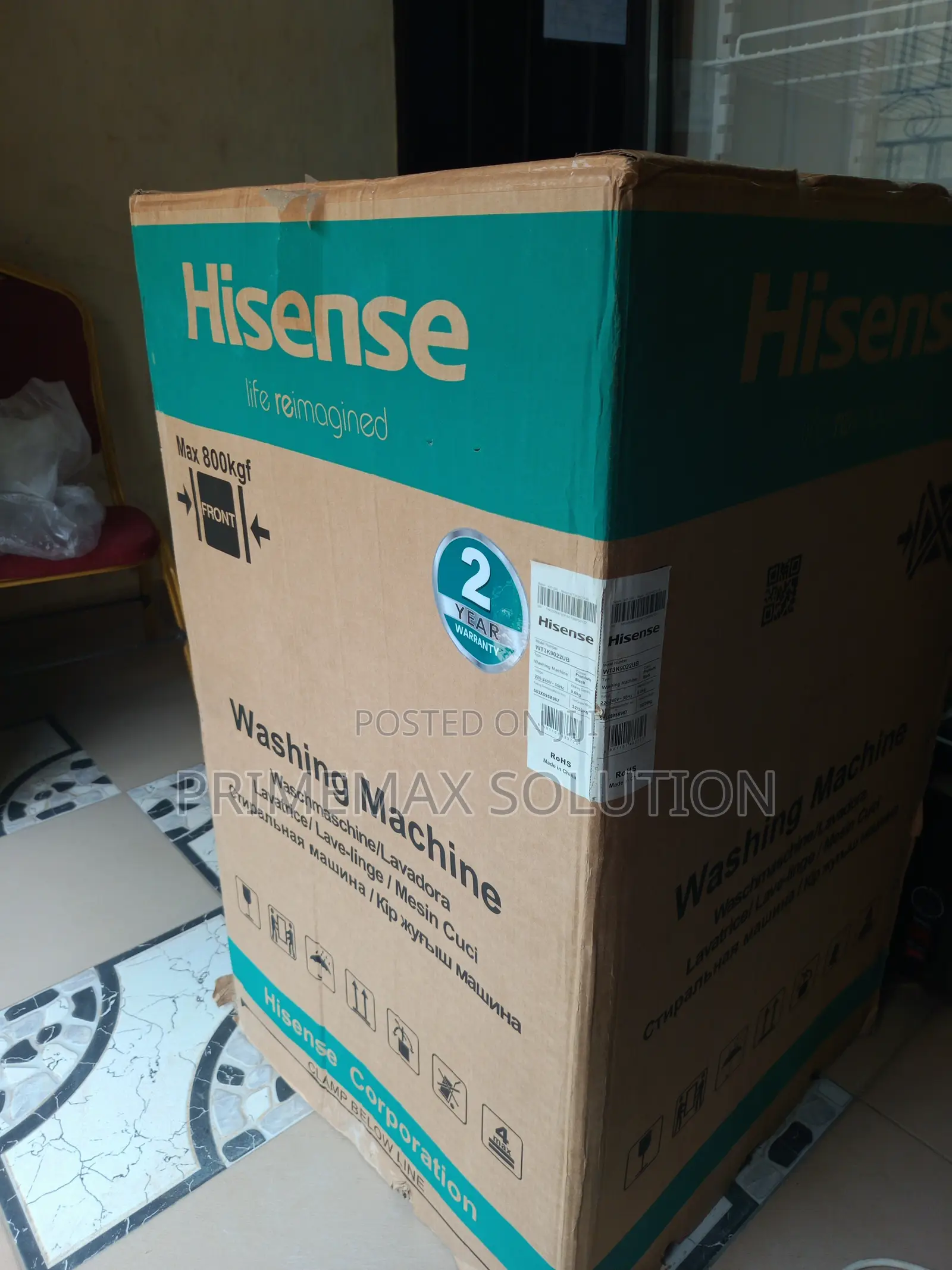 Discover the Joy of Clean With Hisense 9kg Top Loader