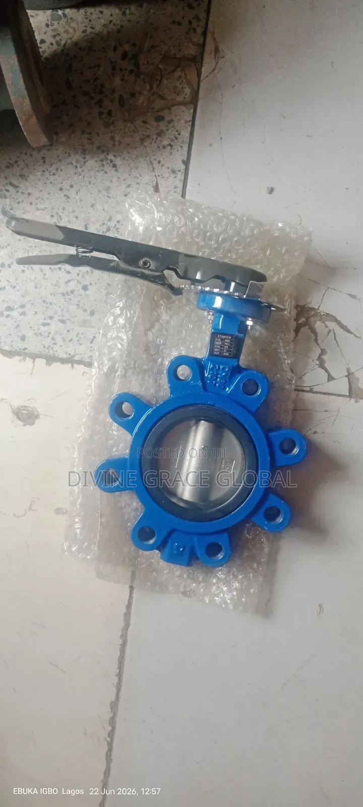 8 Hool 3inches Butterfly Valve